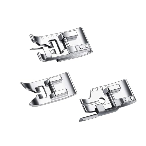 Set 3 Piezas Pies Prensatelas Metal Multifuncional Costura miniatura 1