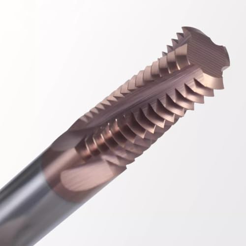 Image of high Hardness Steel Special CNC Thread milling Cutter HRC65 Degree Carbide Coated Thread milling Cutter Metric -M10x1.5