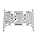 Kavolet Metal Gear Box Mount Holder for Axial SCX10 90035/90027 / 90028/90022 / 90036, SCX10 II 90047 and TFL RC car, Silver, Suitable for Aluminum Alloy Accessory Part