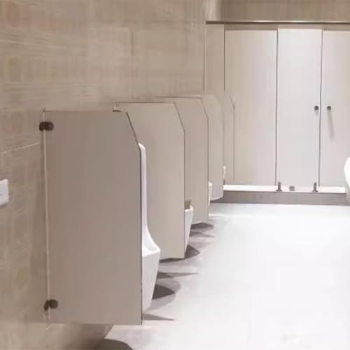 Pantalla de privacidad para urinario deflector divisor contra salpicaduras e incomodidad 7