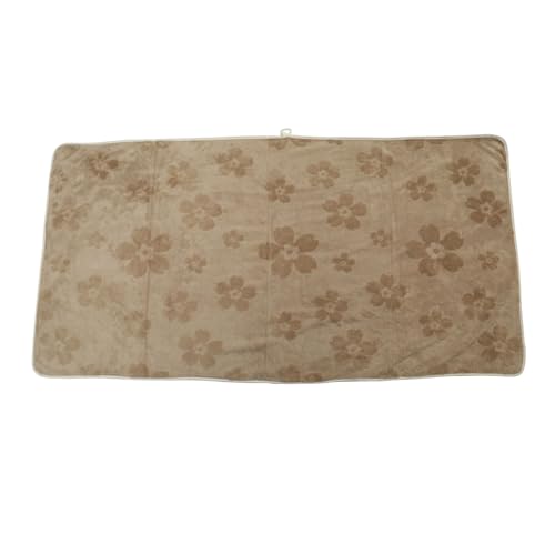 Image of HANKER Ultra Luxury Large /Full Size Plush Bath Towel | Set of 2 | Beige and Peach Super, Very Soft On Skin, Luxurious Fabric, Pure Polyamide, 70x140cm, 500GSM