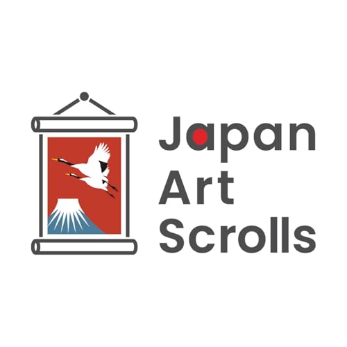 Große Kakejiku-Kakemono-Hängerolle, Wanddekoration für Zuhause oder Büro, 152,4 x 45,7 cm, hergestellt in Japan (Dragon, Red, 60 x 18 in)