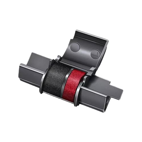 1Pc Red Black Compatible Calculator Ink Ribbon Replacement for IR-40T Casio HR-100tm HR-170RC Canon P23-dhv, Use with Sharp EL-1750V EL-1801V, Individually Sealed