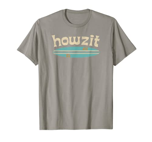 Camiseta Howzit Hawaii Surf Shirt SurfboardTee Camiseta