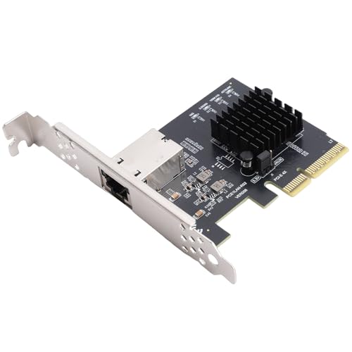 Tarjeta de Red PCIe 10Gbps Adaptador Ethernet de Alta Estabilidad para PC y Servidor, Adaptador PCIe 10Gbps para Windows Linux miniatura 6