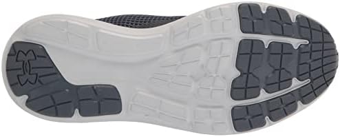 Under Armour womens Surge 3 Print Running Shoe, (400) Downpour Gray/Harbor Blue/Metallic Harbor Blue, 6 US | Image 3
