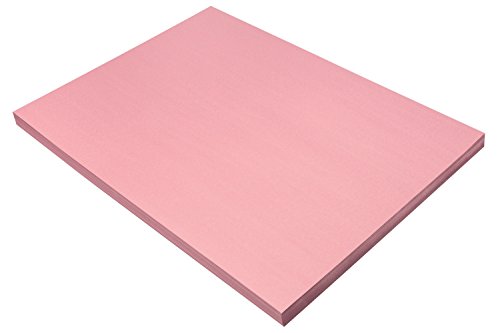 Papier de construction rose Pacon SunWorks fini le papier trop petit qui se déchire 18x24