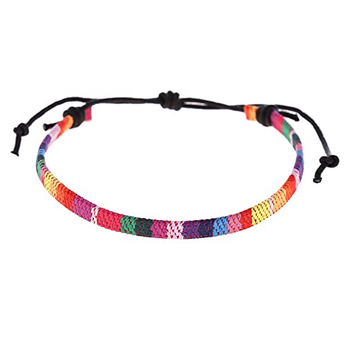 Bracelet de cheville fait à la main style boho fier pour hommes élégants