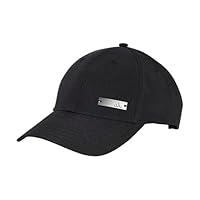 adidas Unisex Baseball Lightweights Cap Metal, Black, S-M
