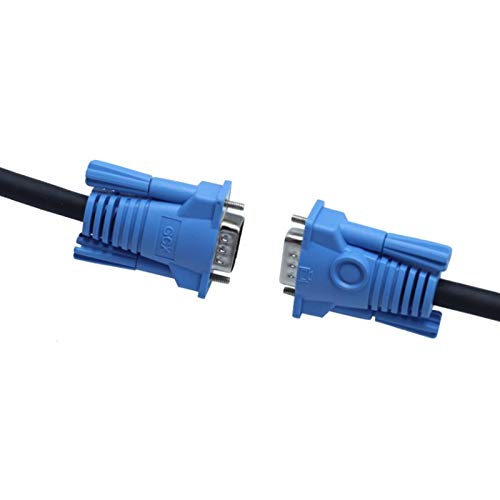 Lysee VGA Cables - VGA Cable 3+6 1.5m 1.8m 3m 5m 10m 15m 20m VGA To VGA Cable For HDTV PC Laptop 360 TV Box Projector Monitor cable vga - (Color: Other, Length: 15m)