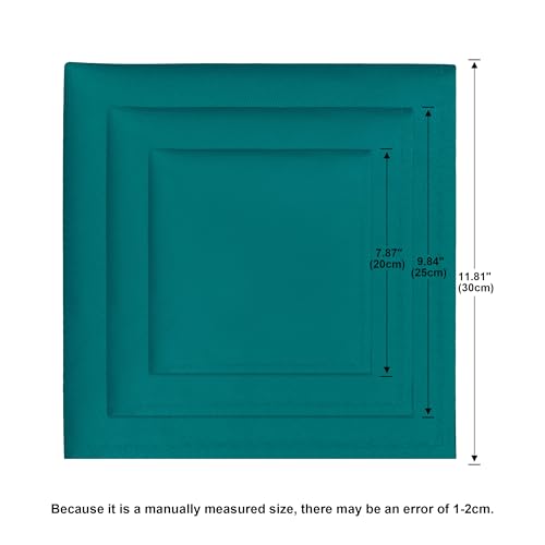 Image of Men's Pocket Square, Solid Color Boys Handkerchiefs for Men Wedding Party