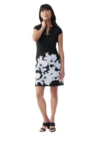 Joseph Ribkoff Kleid 221143 | 44 | Schwarz-Weiss