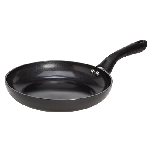 Ecolution Artistry Nonstick Frying Pan, Easy To Clean, Comfortable Handle, Even Heating, Dishwasher Safe Pots and Pans, 9.5-Inch, Black