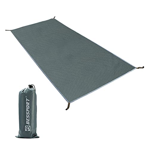 Bessport Tent Footprint For 1-2-3-4 Person Tent Waterproof Camping Tarp With Drawstring Carrying Bag For Picnic, Hiking And Other Outdoor Activities (4 Person) #TOP5