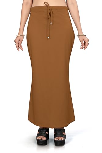 Image of Yashika Present Lycra Saree Shapewear Petticoat for Women||Straight Fit Petticoat Saree Silhouette Shape Wear Dress for Saree|| AZ-YS-OG-SHAPER-P