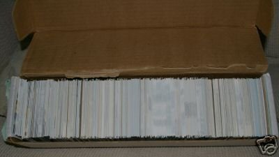 NBA Basketball Card Collector Box with Over 500 Cards - Grab Box Lot - Warehouse Sale!
