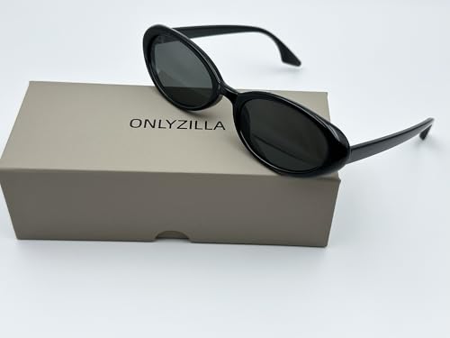 Retro Classic Oval Sunglasses for Women and Men Small 90s Style3