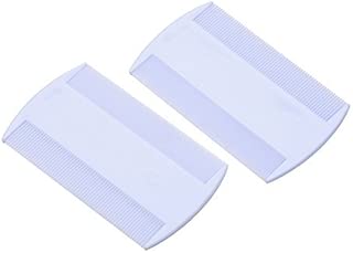 eBoot Kunststoff Nissenkamm Läusekamm Flohkamm für Kopf Läuse Haustier Flea, 2 Stück im test