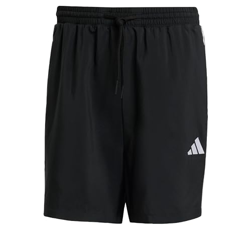 adidas Herren Aeroready Essentials Chelsea 3-Stripes Shorts, Black / White,...