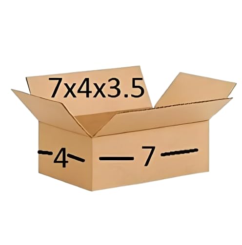 See full amazon price history chart for Anmol Packaging 3 Ply Brown Corrugated Box size 7x4x3.5 inches Packing Shipping box - Courier Box, Very Hard In Strength Storage and Multi Propose Use (Pack of 40) Anmol Packaging 3 Ply Brown Corrugated Box size 7x4x3.5 inches Packing Shipping box - Courier Box, Very Hard In Strength Storage and Multi Propose Use (Pack of 40) (B0CZTVC8CK) Amazon Price History, Amazon Price Tracker