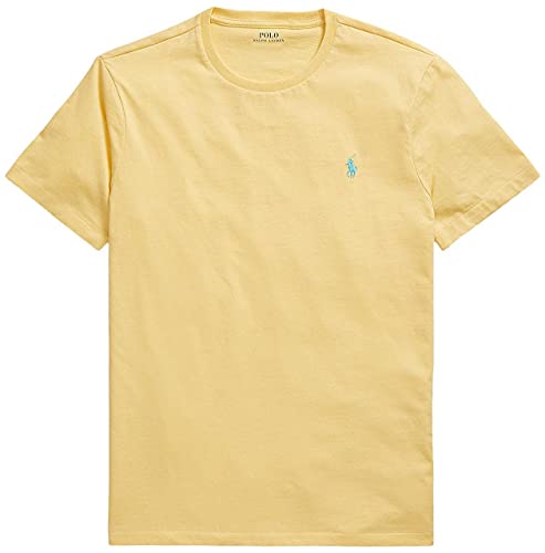 Image of Polo Ralph Lauren Mens Crew Neck T-Shirt (L, EmpireYellow)