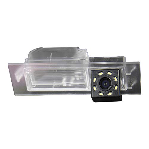 Navinio Telecamere posteriori in luce targa ( NTSC ) Nero per Astra H/Corsa D/Meriva A/Vectra C