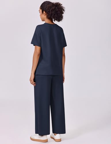 image for PINSPARK Track Suits for Women Lightweight Short Sleeve Travel Outfits