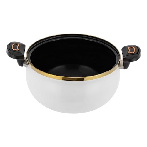 Image of Micro Pressure Cooker, 8L /8.45Qt Multi-Function Micro Pressure Cooking Pot, 11inch Non-Stick Kitchen Pot for Induction Cookers, Gas Cookers, Electric Ceramic Stoves, and Halogen Stoves