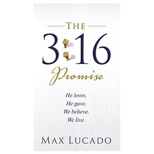 The 3:16 Promise: He Loves. He Gave. We Believe. We Live.