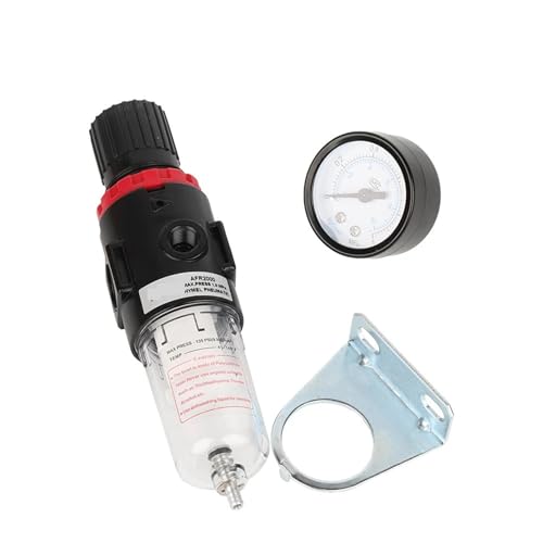 Régulateur AFR2000 avec manomètre pour compresseur pneumatique 4-12 mm - 3