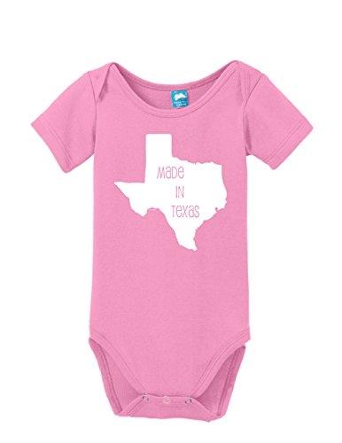 Made in Texas Printed Infant Bodysuit Baby Romper