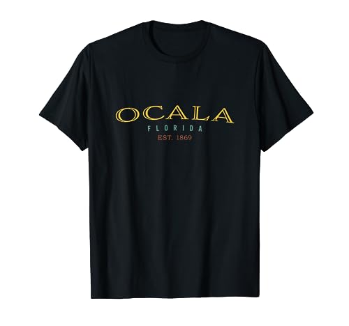 Orgullo de ciudad natal de Ocala Florida FL Camiseta