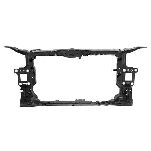 BALOCEO Radiator Core Mounting Support Assembly Compatible with 2016-2019 Honda Civic Replacement for 71410TBAA01 HO1225183 Electrophoresis Steel Primed Black