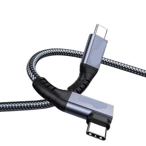 KRHQPNFN Universal Thunderbolt 4 Compatible 2M HD Video 8K60Hz USB C PD100W Fast USB4 40GBPS Transferencia de Datos para Dispositivos(For Thunderbolt 4)