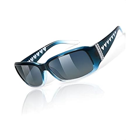 Myiaur Fashion Polarised Sunglasses for Women Oversized Ladies Sunglasses UV400 Protection Cover