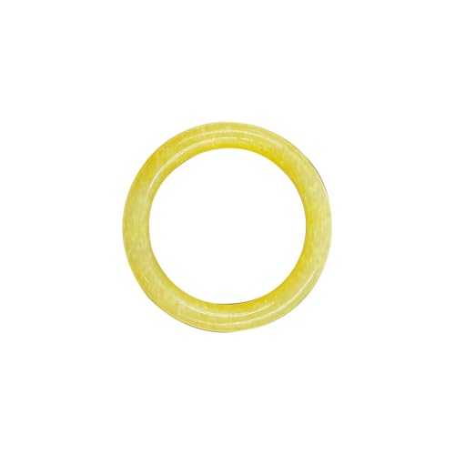 Bracelet en jade jaune véritable pour femme, le cadeau d'anniversaire vintage idéal