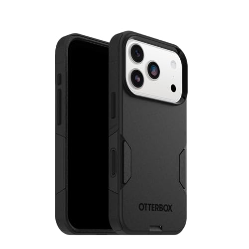 Image of OtterBox iPhone 17 Pro Commuter Series Case - Black - Thin & Protective iPhone Case, Dual-Layer, Impact Absorbing iPhone Case