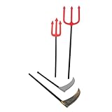 antiguas armas de fuego crucigrama Accesorio de fiesta versátil: ya sea para reuniones familiares, obras de teatro escolares o accesorios de disfraces de halloween, este accesorio de cosplay lo convierte en una hoz de cosplay animada y un accesorio de vestir decorativo para todas las ocasiones, accesorio de halloween, accesorio de plástico