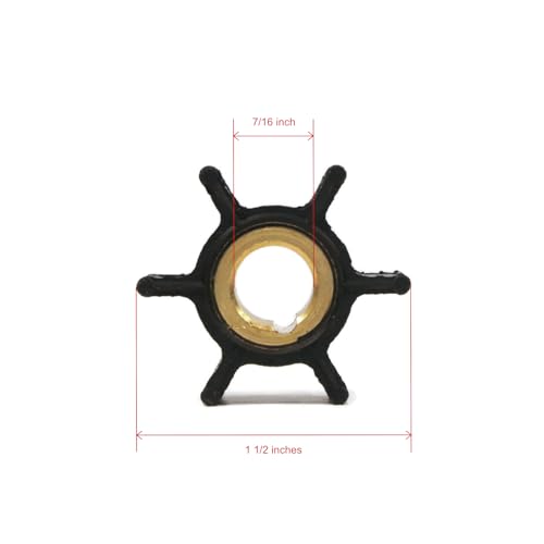 Image of The ROP Shop Water Pump Kit for 1982 Evinrude, Johnson 7.5 HP E8RLCNR, E8SRLCNR, E8RCNR Boat