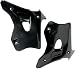 UFO KA02768001 Replacement Plastic (FOR KAWASAKI RAD CVR KX125-250 94-8 BLK)