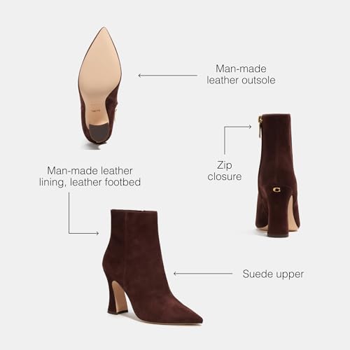 Coach Women's Carter Suede Bootie3