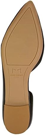 Marc Fisher LTD Women's Sunny Ballet Flat, Black Leather, 7 | Image 2