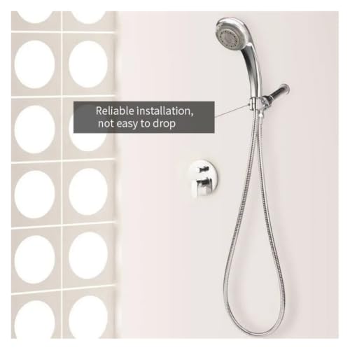 Support de bras de douche pivotant G1/2 noir pour une douche familiale modulable - 5