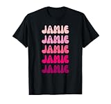Jamie First Name Minimalist Design T-Shirt