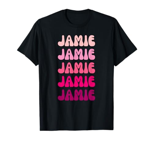 Jamie First Name Minimalist Design T-Shirt