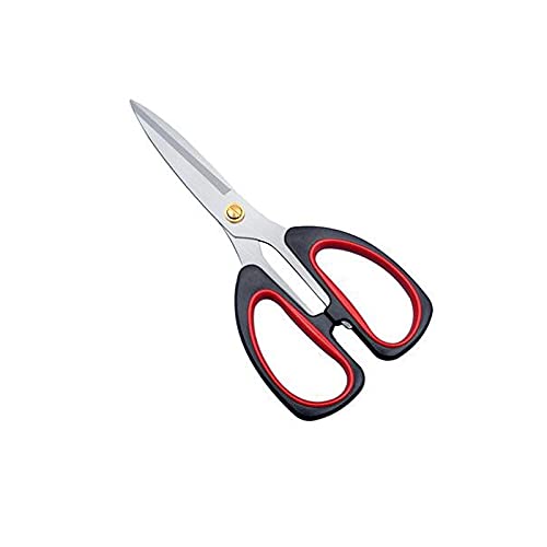 Forbici da ufficio, forbici artigianali, cesoie, forbici professionali for forbici dentellate ， forbici for artigianato ， aggraffatura for cucito e sartoria ， forbici nere da 18,5 cm