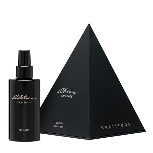 Alitura Presence Natural Fragrance – Clean, Unisex Perfume for Men and Women with Sandalwood, Cardamom & Ylang Ylang – Non-Toxic, Vegan, Long-Lasting Scent, 100ml