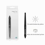 HUION Pen bez baterii PW517 Kompatybilny z ekranem rysikowym Kamvas 13 i Kamvas Pro 24