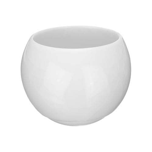 sourcing map Bols à thé faits à la main 150 ml / 141,7 g décoration craquelée chinoise japonaise tasse à thé en céramique Gong Fu pour bureau maison cadeaux blanc