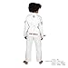 Sanabul Future Legends BJJ Gi for Kids Jiu Jitsu Gi Kimono for Children Youth Preshrunk Fabric & BJJ White Belt Included - White/Red, K3